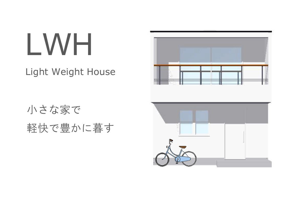 LWH 15坪の小さな家　（企画住宅）