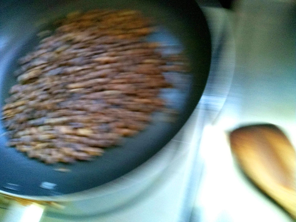 はじめてのフライパン焙煎