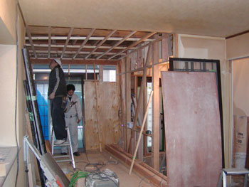 iyoの7年-05　工事中