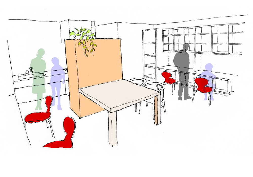 在宅のためのワークスペース