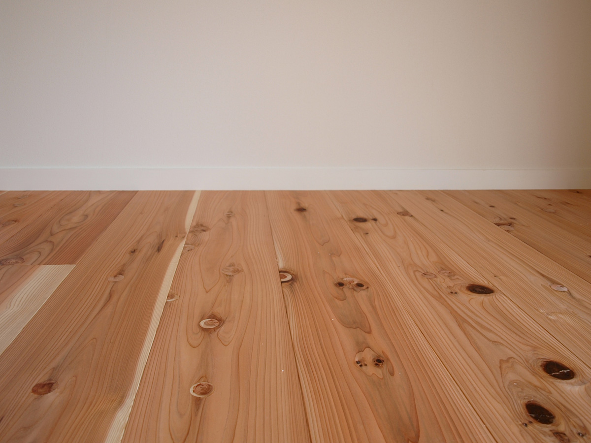 杉板の床Q&A