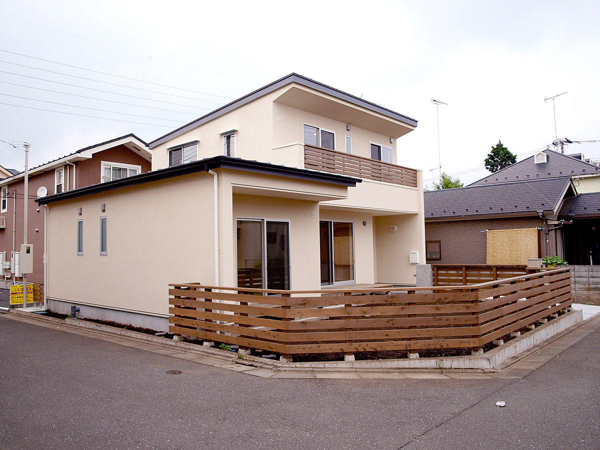 にしこいの家 外観 西面