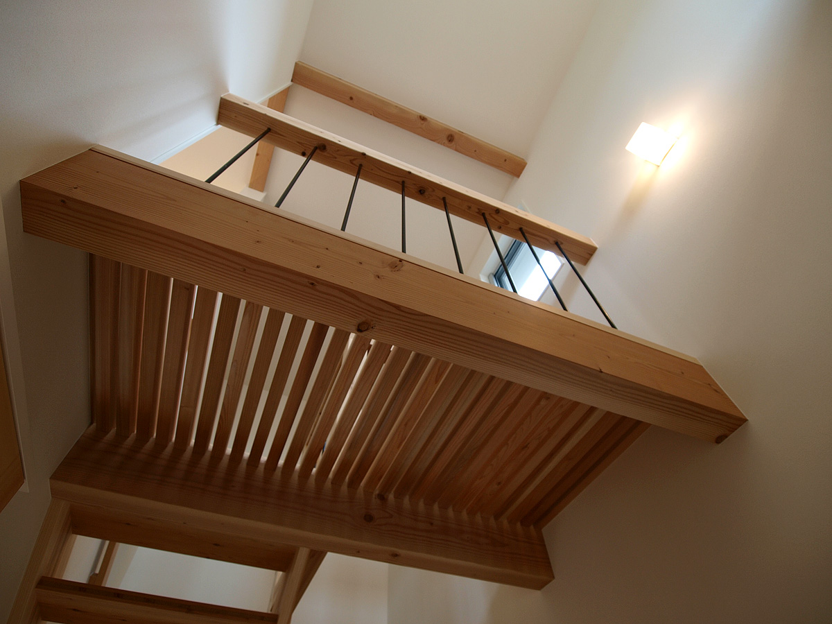 にしこいの家 階段踊り場