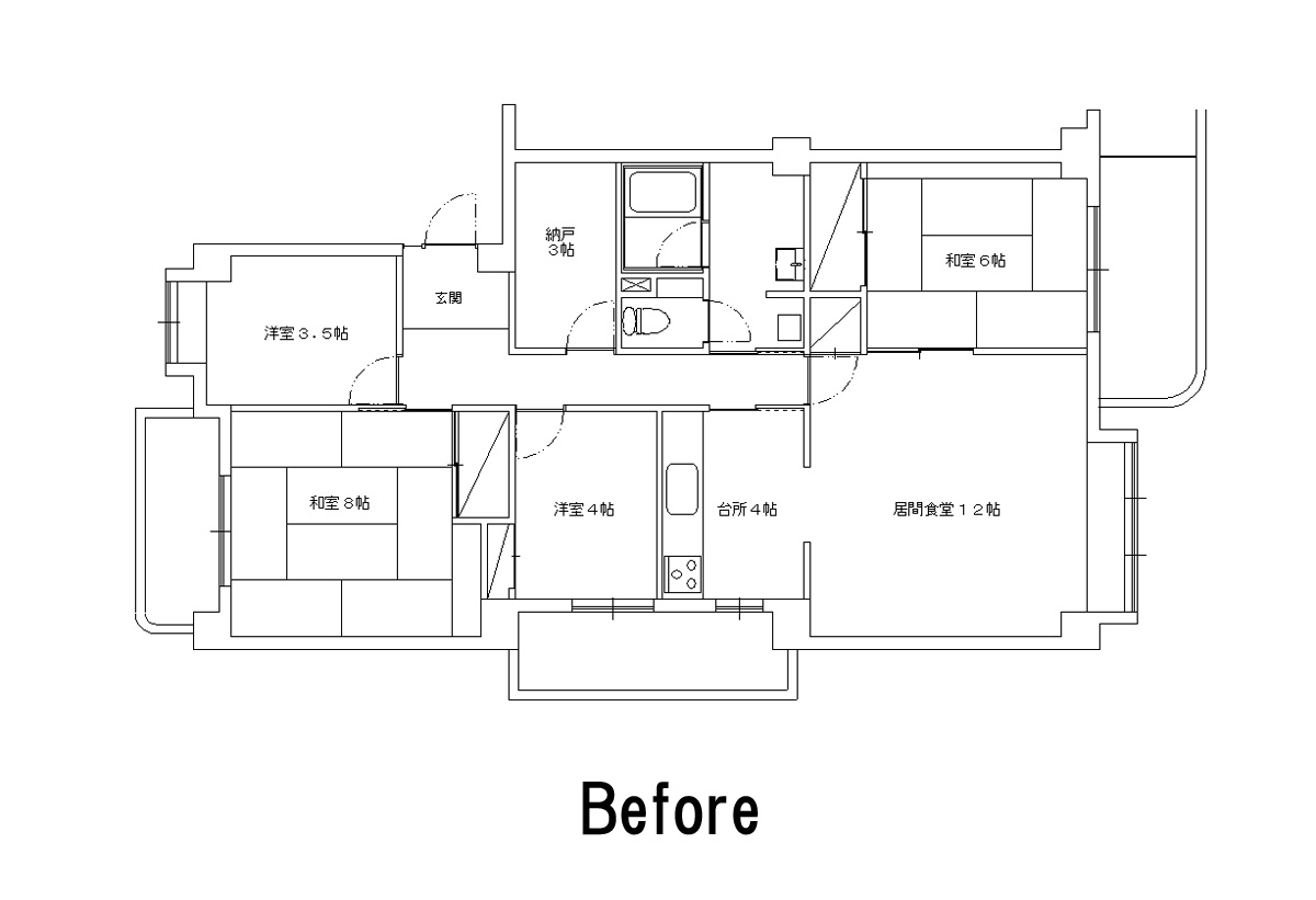 60代夫婦マンションリノベーション
