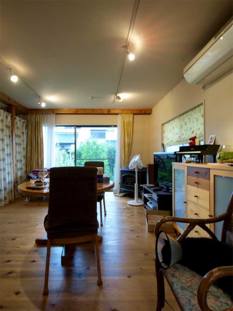 8年目の風樂房 リビングダイニング