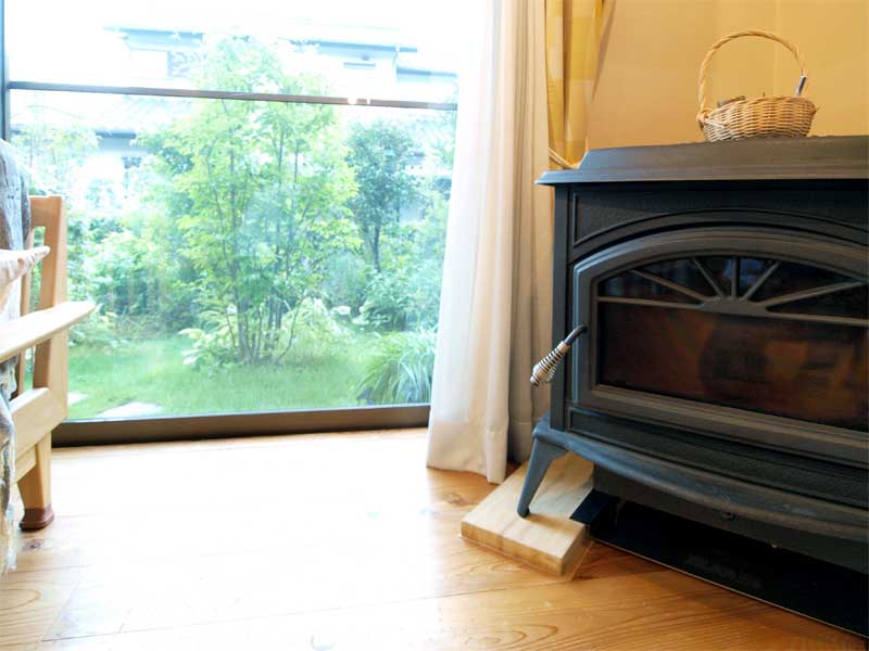 8年目の風樂房 ペレットストーブ