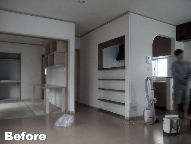 葉山の家（リノベーション）工事前　