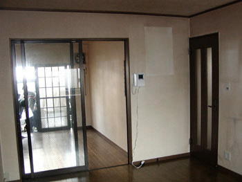 工事前のリビング