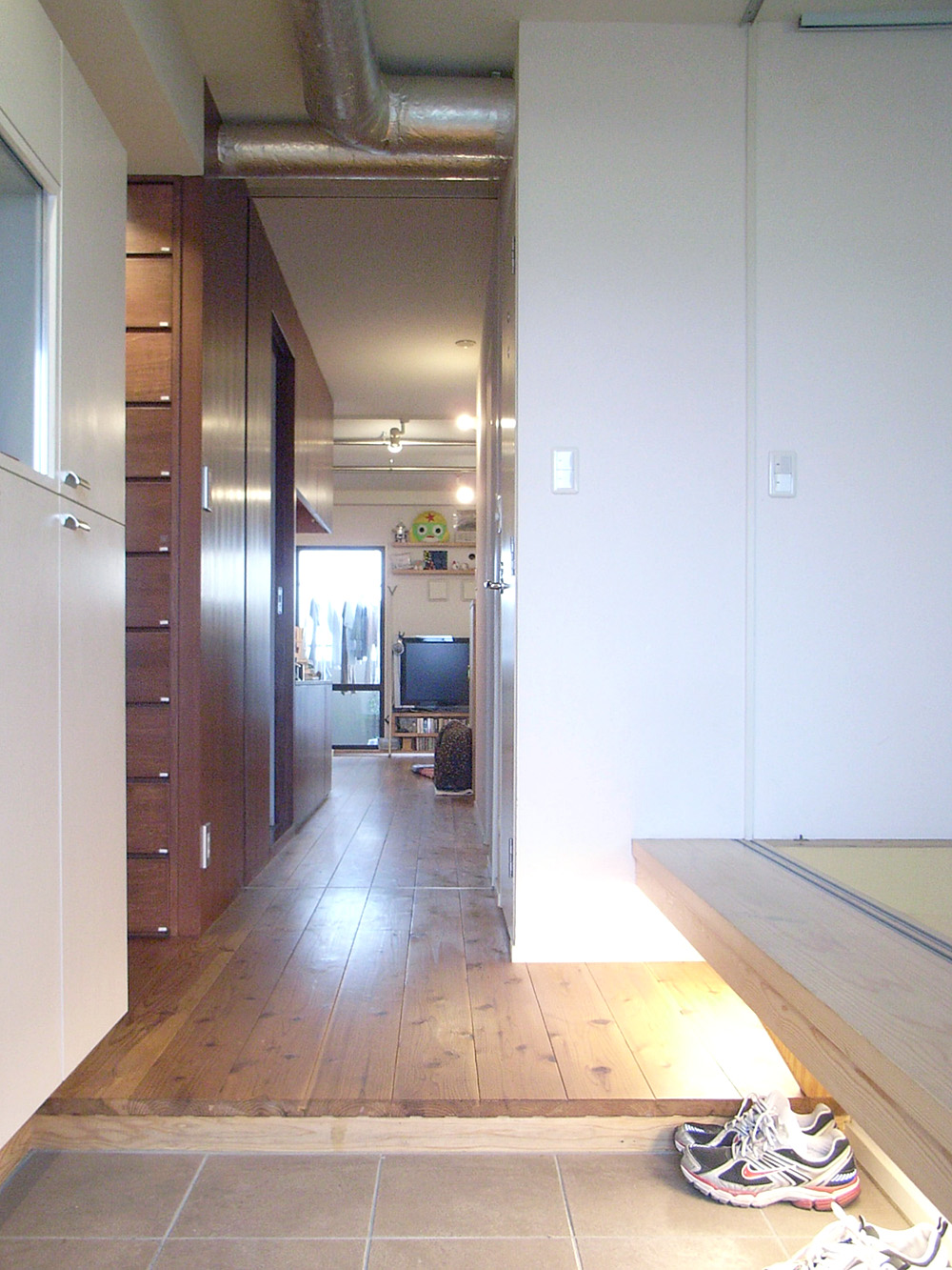 マンションスケルトンリノベーション 鴻ノ巣の家 玄関