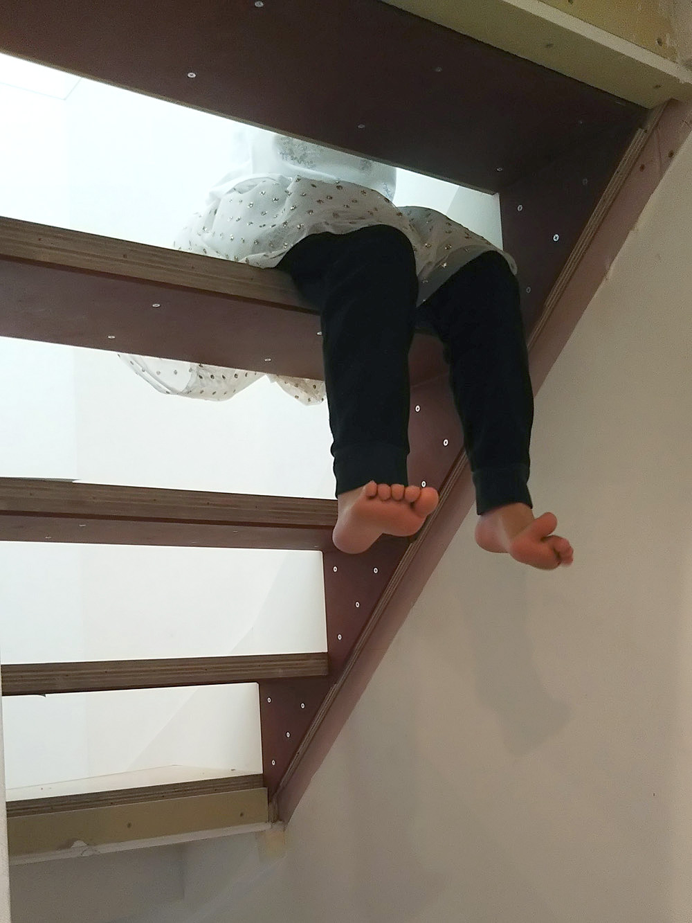 中板橋の家　リノベーション　階段