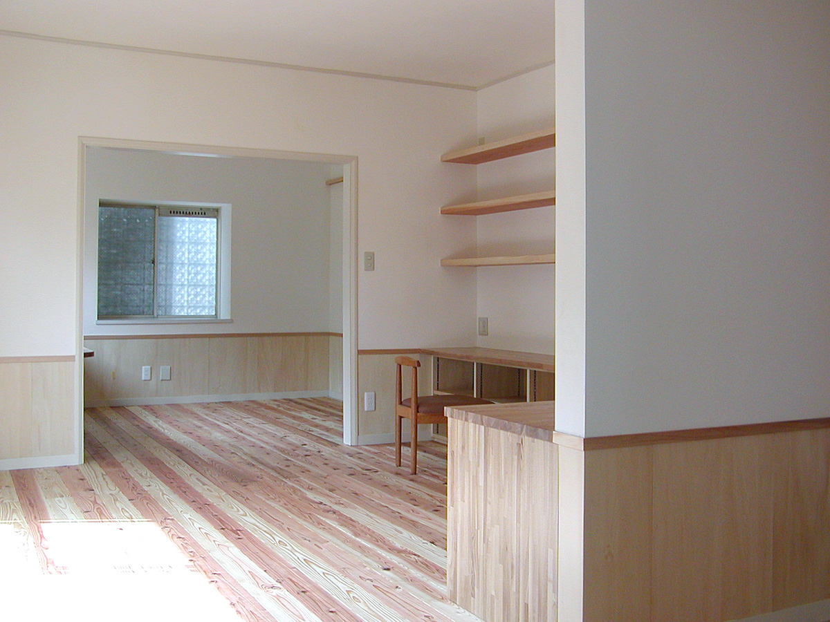 築20年2x4のリフォーム なずなハウス リビング