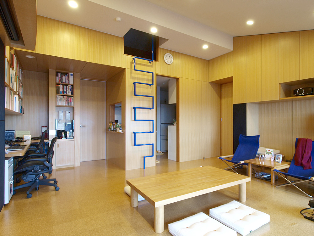 マンションリノベーション 50代夫婦の終の棲家 大宮R 大きなリビング