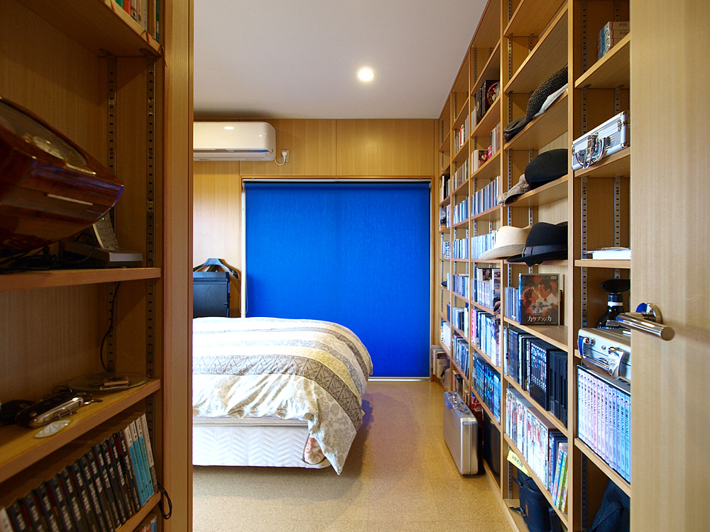 大宮の家R 寝室