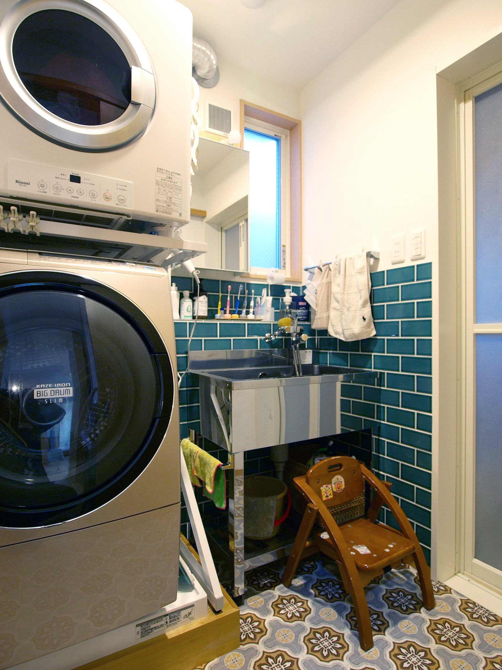 ハウスメーカーの家リノベーション 千住大橋の家 洗面