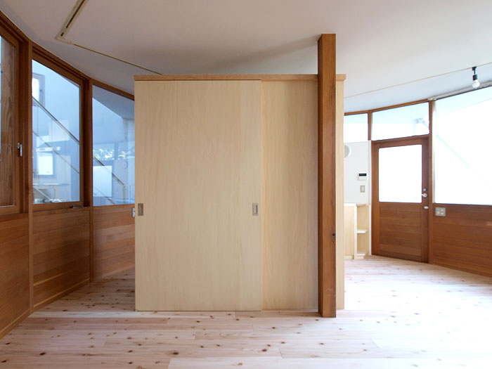 築20年の家リノベーション:石神井の家(R) キッチン収納裏