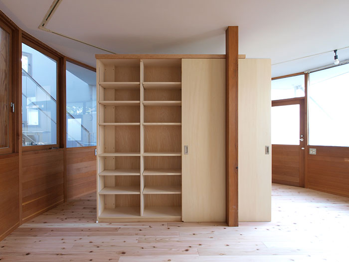 築20年の家リノベーション:石神井の家(R) キッチン収納裏