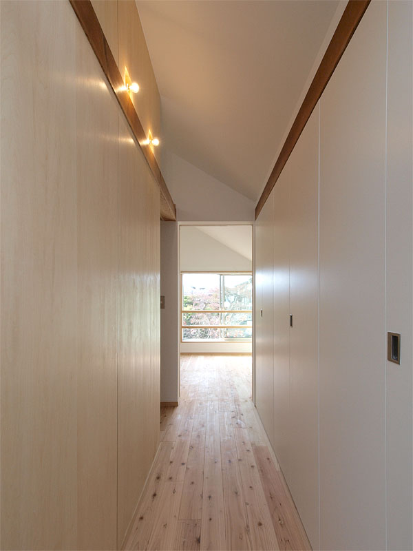築20年の家リノベーション:石神井の家(R) 2階廊下