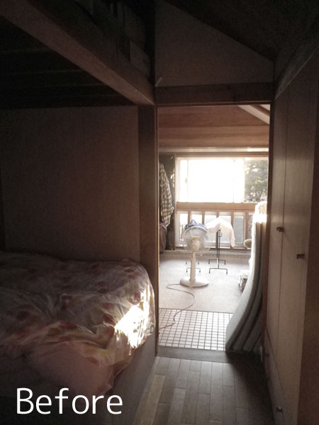 築20年の家リノベーション:石神井の家(R) 2階