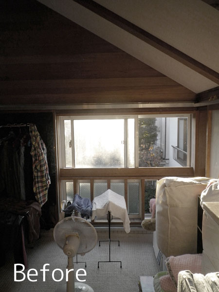 築20年の家リノベーション:石神井の家(R)工事前個室