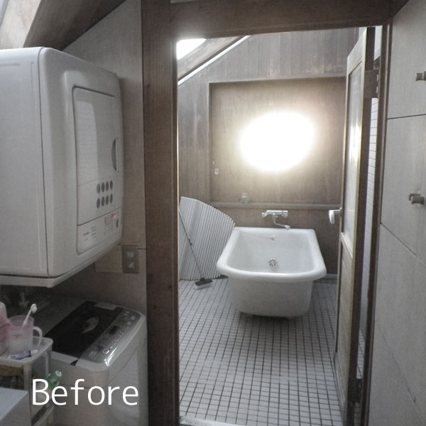 築20年の家リノベーション:石神井の家(R) 工事前寝室部分