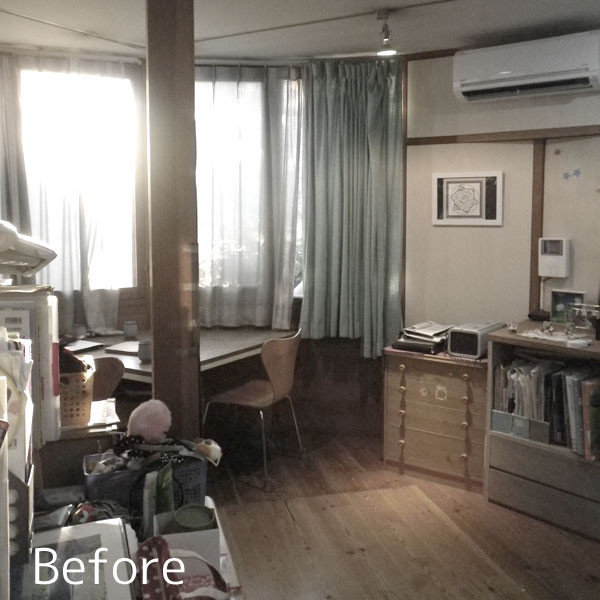 築20年の家リノベーション:石神井の家(R) 工事前リビング