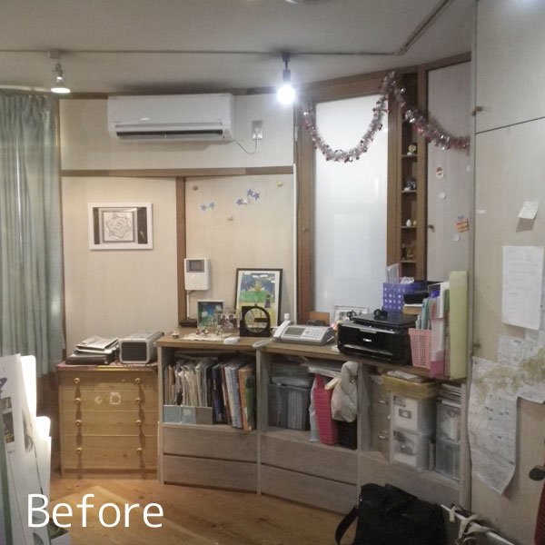 築20年の家リノベーション:石神井の家(R) 工事前リビング