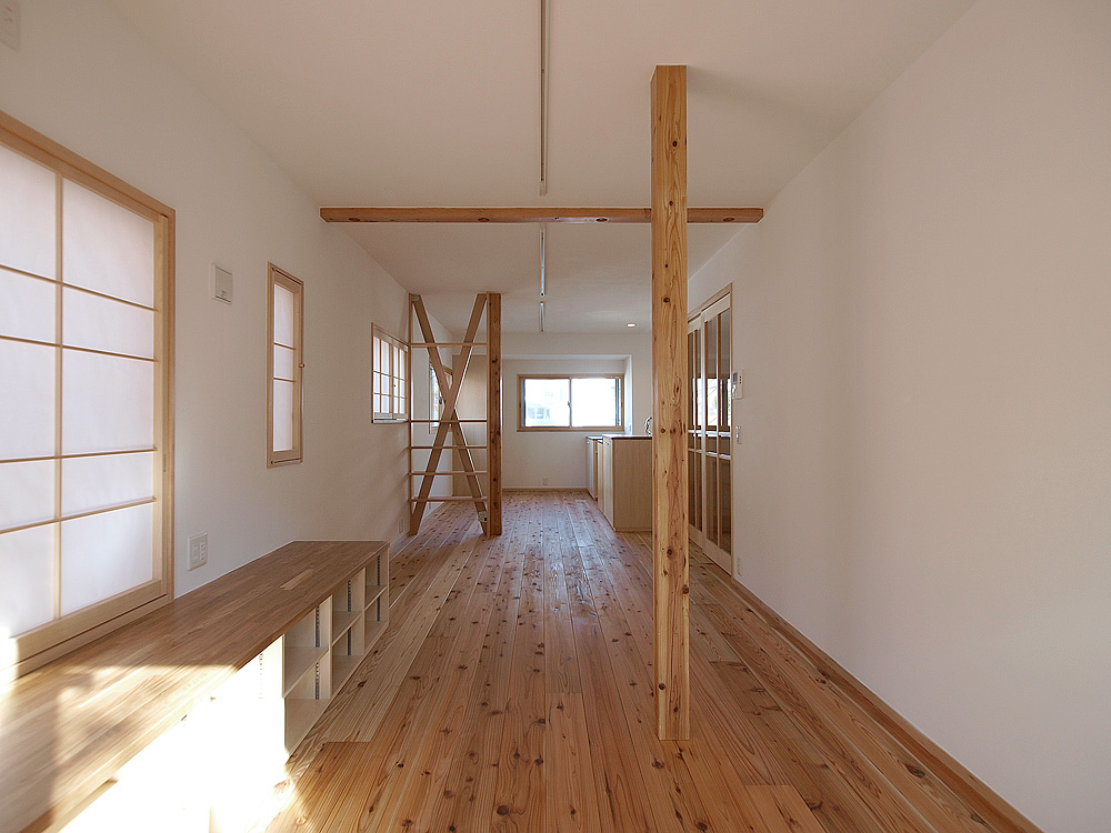 高輪の家R 2階_リビング3