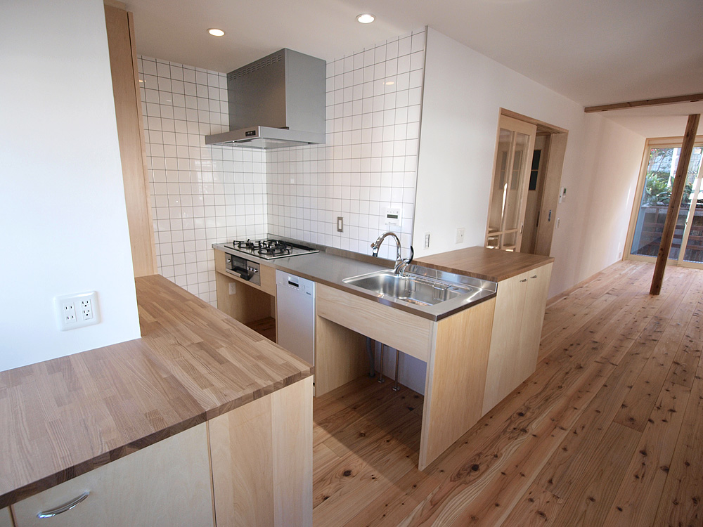 高輪の家R キッチン
